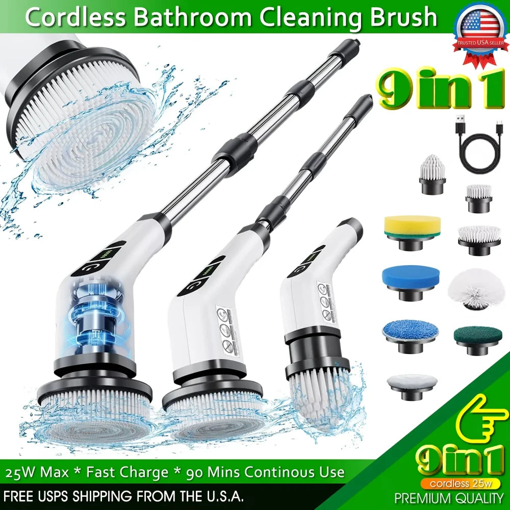 Electric Rotating Cleaning Brush
